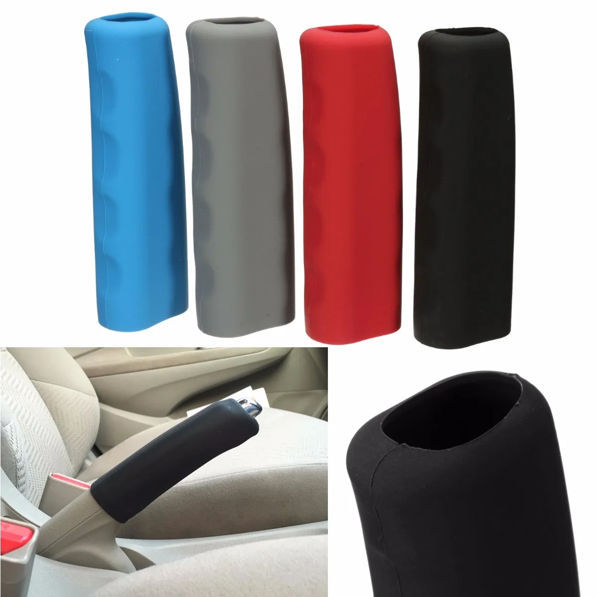 

2022 Car Silicone Parking Hand Brake Cover Lever Case for Kia Rio 3 4 Sportage R Ceed K2 K5 KX5 K3
