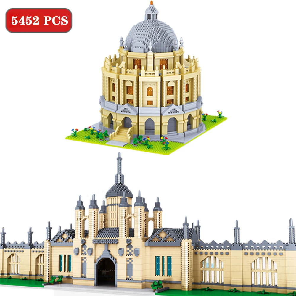 Новинка 4799 шт + всемирно известные строительные блоки оксфордская модель