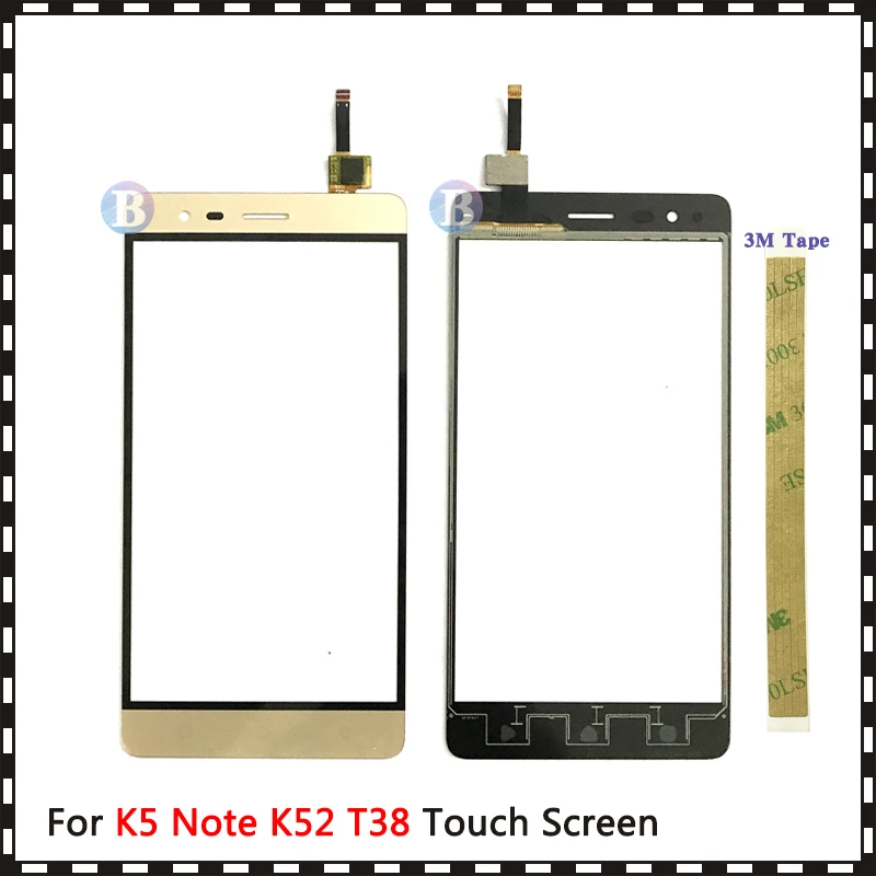 Замена высокого качества 5 &quotдля Lenovo K5 Note K52 T38 сенсорный экран дигитайзер Датчик