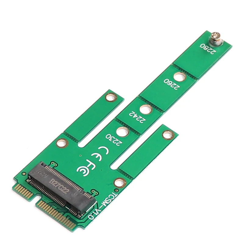 Адаптер msata-m2 m.2 m2 ngff B Ключ к msata SSD адаптер преобразователь карты для 2230 2242 2260 2280 |