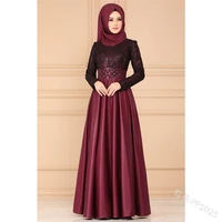 ramadan abaya dubai lace dress women caftan marocain big swing hijab long robe muslim evening dress fashion clothes vestido new