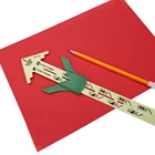 INNE 5-в-1 скользящий Калибр измерительный Швейные аксессуары DIY инструмент для домашних животных два Размеры лоскутного шитья линейка портного дома Применение в стиле пэчворк