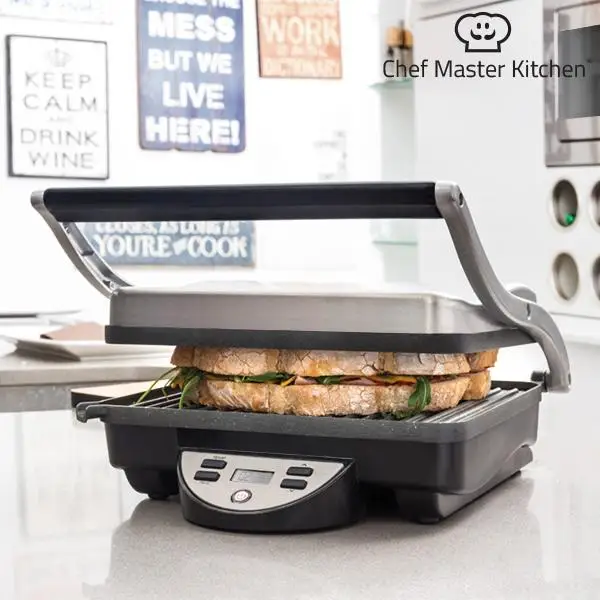 Шеф повар Кухня Панини гриль|Электрические грили и сковороды| |