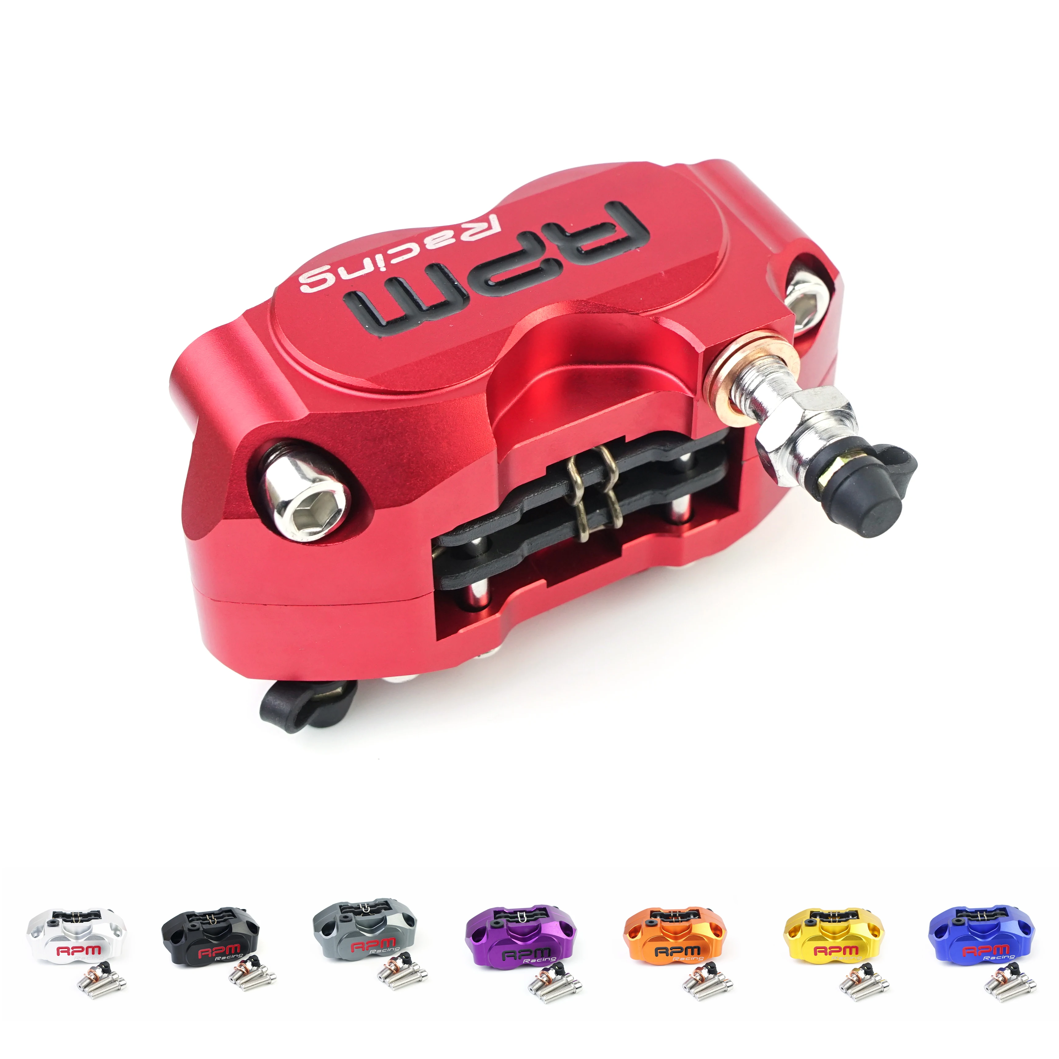 Тормозной суппорт для мотоцикла 4 поршня радиальный монтаж 82 мм об/мин скутера