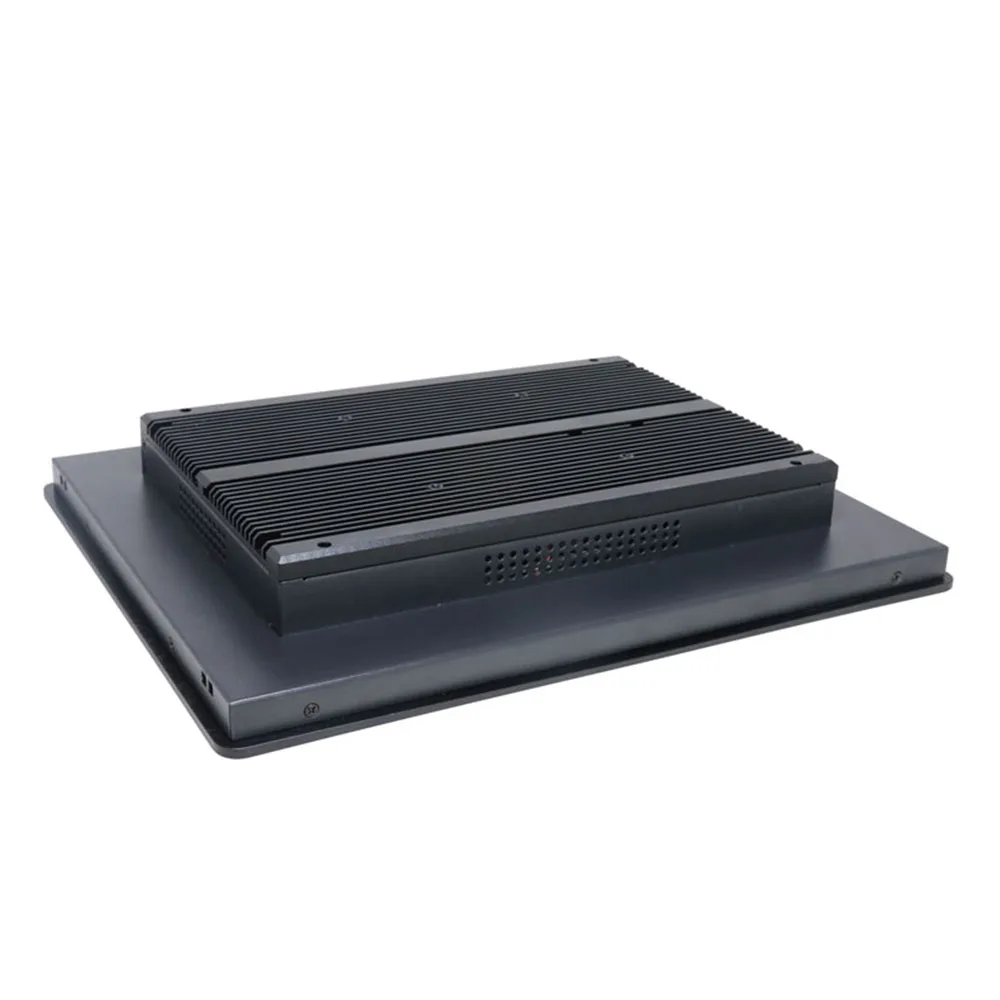 

Fanless Design 15 inch Industrial Resistive Touch Screen All in one Computer Core J1900 AIO Panel PC 1*LAN 2*COM