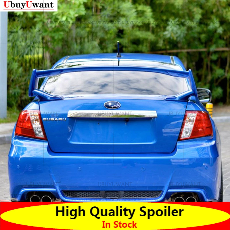 

For 2007-2016 Subaru Impreza WRX STI Style Rear Trunk Lip High Quality ABS Plastic Wing Spoiler Car Styling