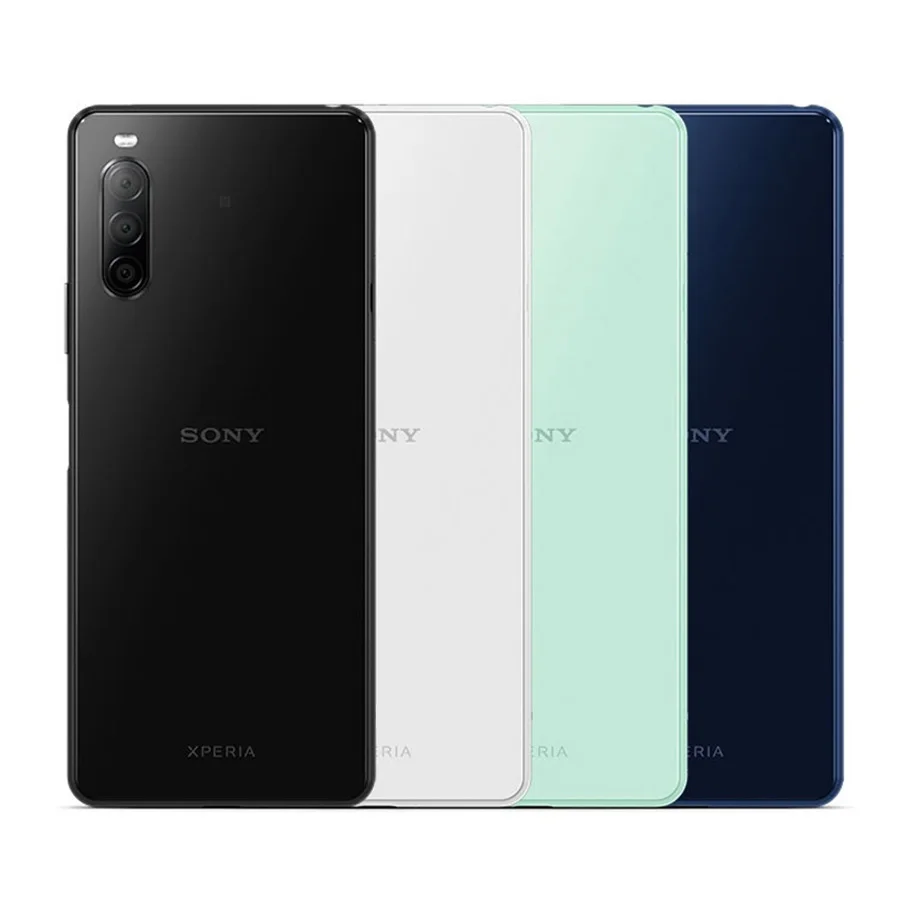 2020 оригинальный Sony Xperia 10 II 4G мобильный телефон 6 0 &quot4 Гб RAM 128 ГБ ROM Octa Core 3600 мАч NFC 12MP