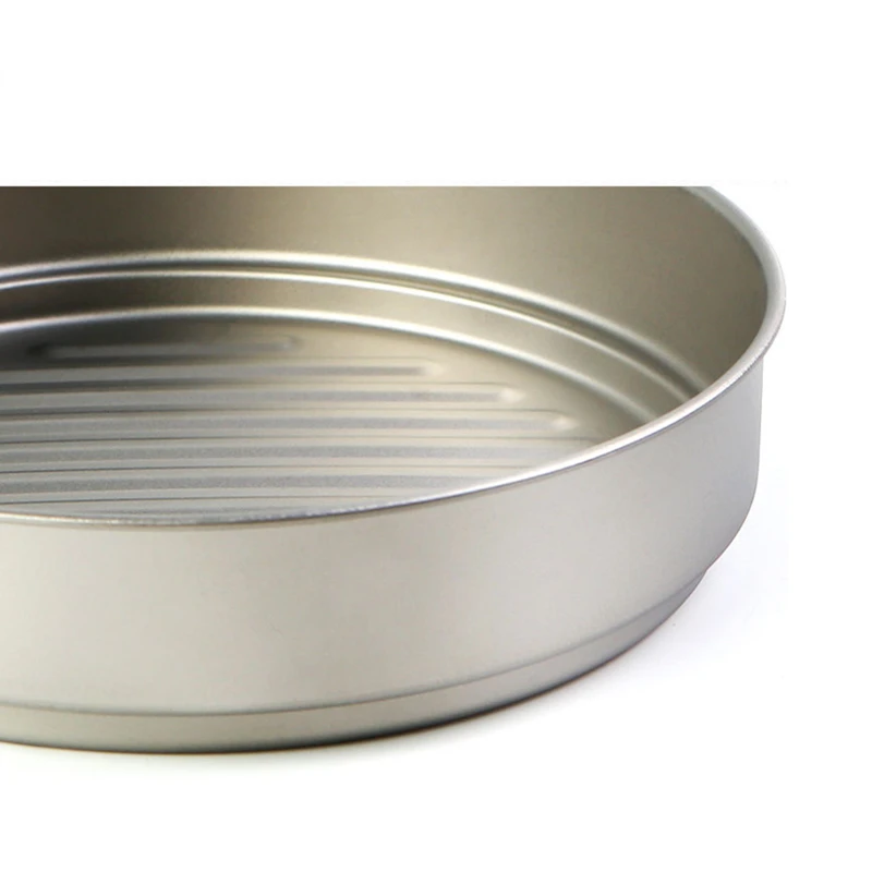 Сверхлегкая титановая сковорода чаша для дома уличная посуда кемпинга пешего