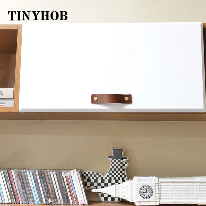 Мягкие ручки для шкафа кожаный комод ручка двери коричневая шкафа|Ручки шкафа| |