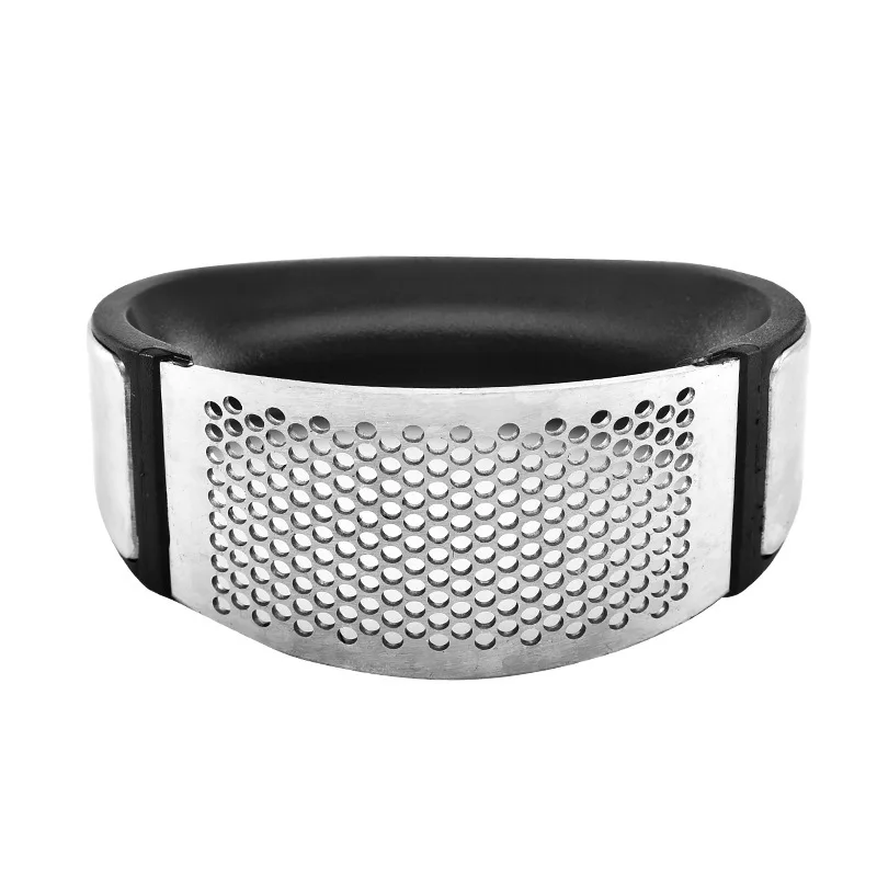

Stainless Steel Garlic Crusher Cooking Ginger Squeezer Masher Mincer Garlic Press and Slicer Kitchen Tools Accessories Gadgets