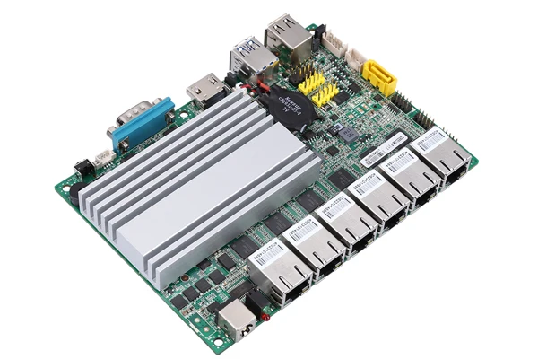 QOTOM pfSense устройство Q500G6 с ядром Skylake i7-6500U процессор Kabylake Core i7-7500U 6 гигабитный NIC безвентиляторный мини-ПК PFSense