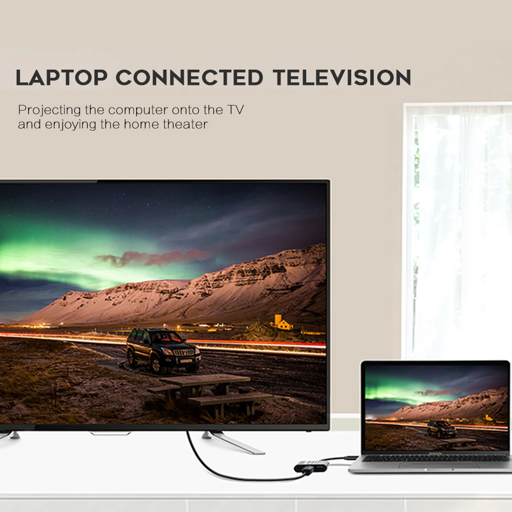 Адаптер Vmade 3 в 1 USB концентратор Type C для HDMI док станция стандарта MacBook Pro/Air