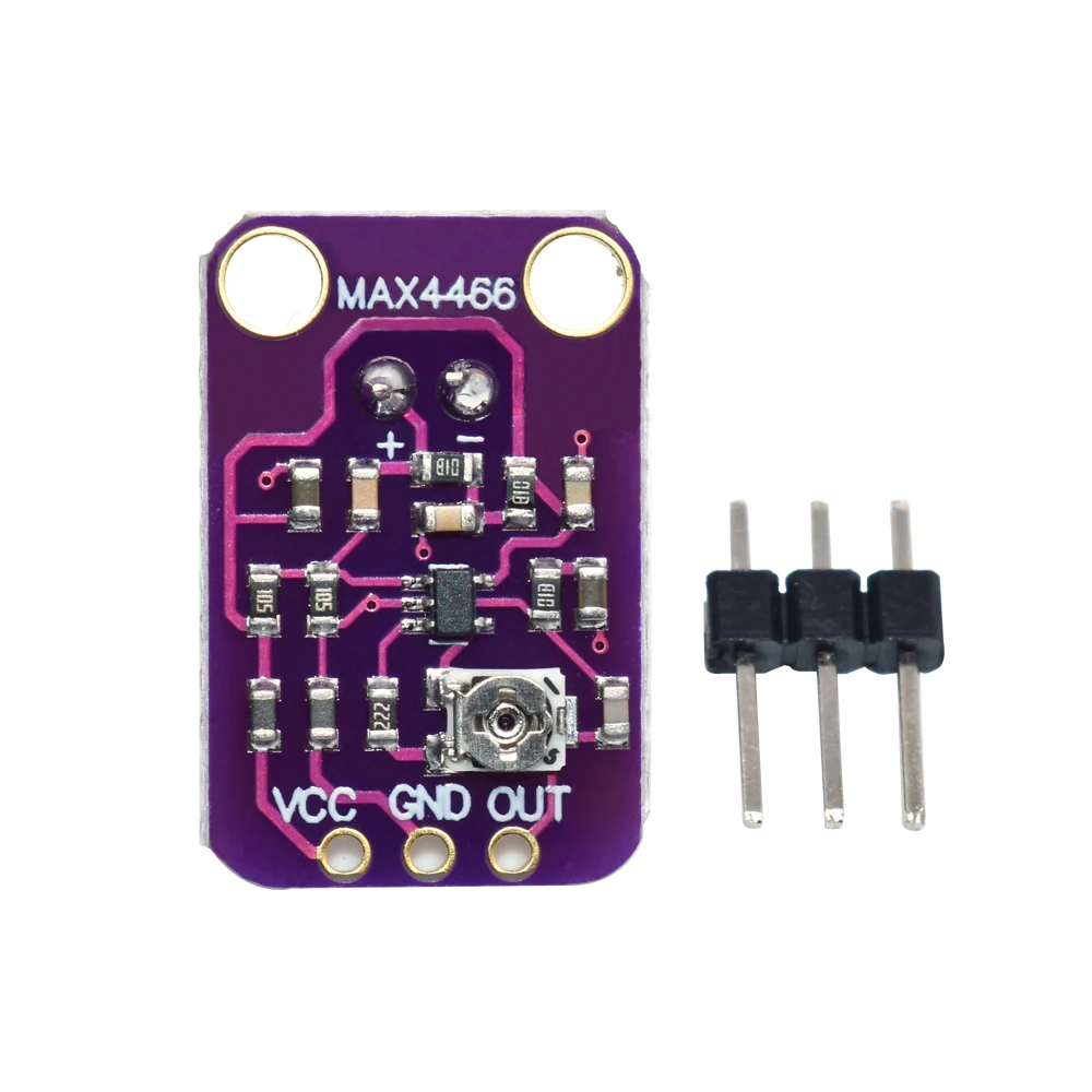 GY MAX4466 модуль усилителя микрофона eletret с регулируемым коэффициентом усиления для