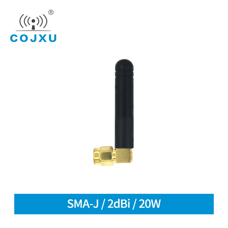 

Резиновая антенна 490 МГц, Φ 2,0 dBi 90 градусов, COJXU SMA-J 48 мм Omni для беспроводного модуля дистанционного управления