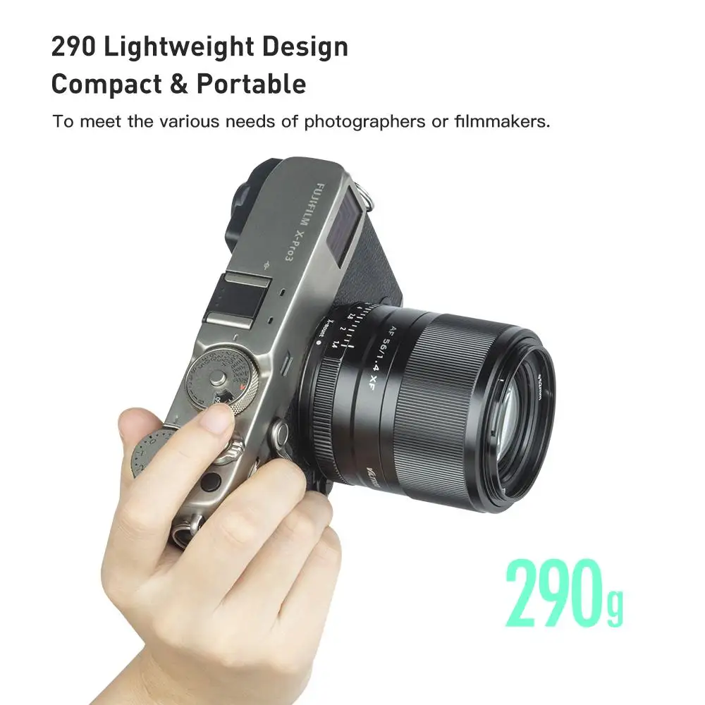 Viltrox 13mm 23mm 33mm 56mm F1.4 Fuji Lens Auto Focus Large Aperture APS-C Lens for Fujifilm Lens X Mount X-T4 X30 Camera Lenses