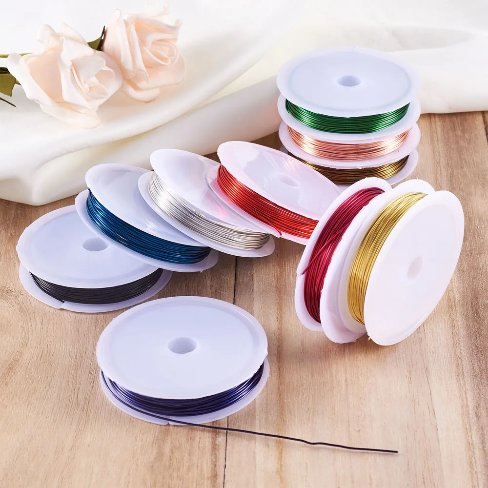 Медная проволока для ювелирных изделий 0 3 мм 4 5 6 1