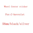 4 шт. 56 мм аксессуары для стайлинга автомобилей колпачки на ступицы колеса значок с логотипом крышки обода пылезащитные Чехлы наклейка эмблема для Chevrolet