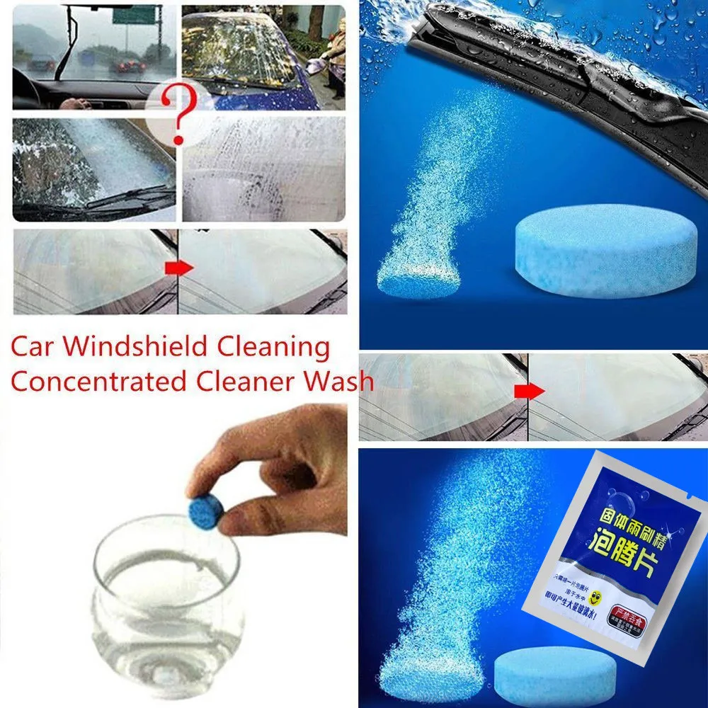 1/5/10Pcs Auto Car Windshield Glass Wash Cleaning Concentrated Effervescent Tablets | Автомобили и мотоциклы