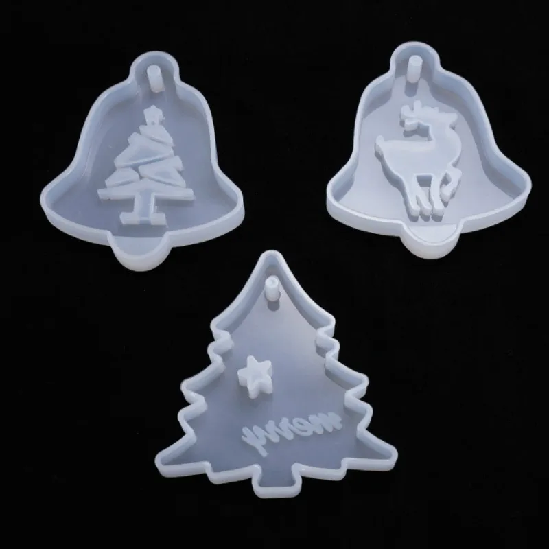 Силиконовая форма Jingle Bell для рождественской елки создание орнаментов из
