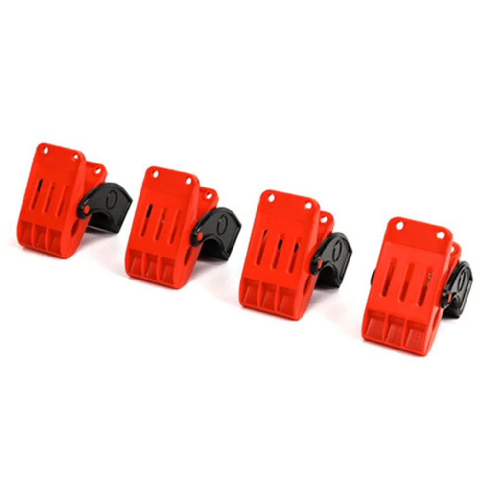 

4pcs Car Floor Pad Cleaning Hook Carpet Wash Clamp Multifunctional Yoga Mat Clip Tools Auto Accessories 190x80x75mm