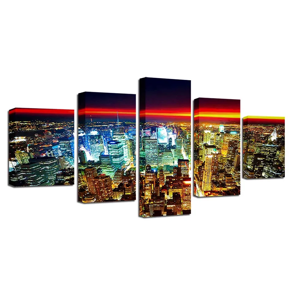 

Home Art Posters Anime Scenery HD 5 Pieces Decoration for Room Decor Posters Wall Art Wall Paintings Home Decor Anime Poster