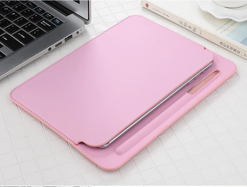 Чехол с карманом для Ipad Mini 1 5 сумка с пеналом чехол для нового IPad Mini 1 i 7,9 дюймов выпуск - Цвет: Розовый