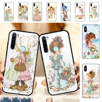 yndfcnb sarah kay little girl phone case for redmi note 8 7 9 4 6 pro max t x 5a 3 10 lite pro