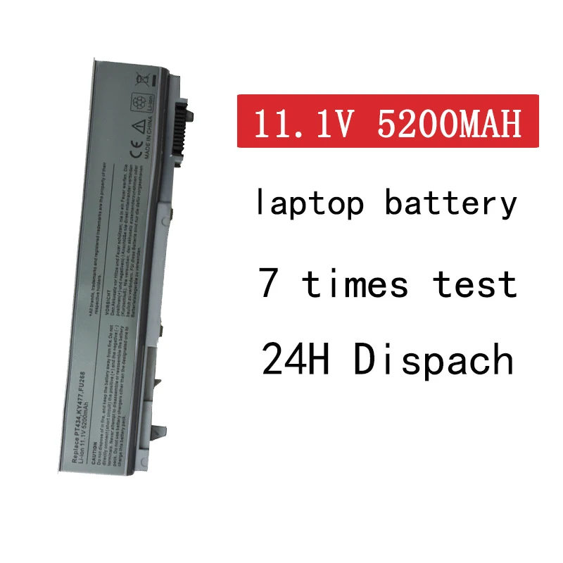 HSW Аккумулятор для ноутбука oem dell Latitude E6400 M2400 E6410 E6510 E6500 M4400 M4500 M6400 M6500 1M215 312 0215 0748
