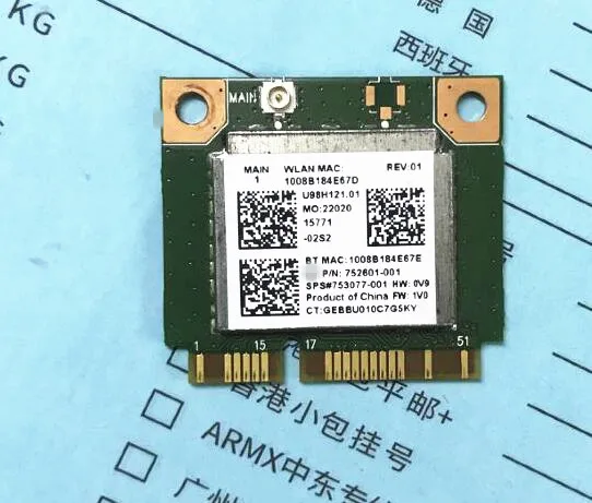752601 001 753077 для HP 250 G3 15 p WIFI WLAN карта|Материнские платы| |