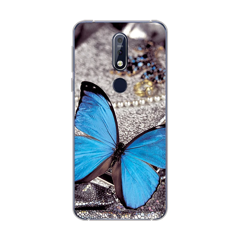 Ciciber бабочка Сова чехол для Nokia 8 1 7 6 5 3 2 Plus 9 PureView телефонные чехлы X7 X6 X5 X3 Мягкий