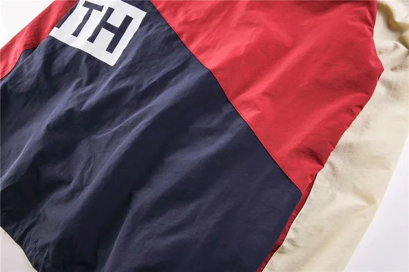 Мужская и Женская куртка 19FW KITH Высококачественная Водонепроницаемая ветровка 1:1