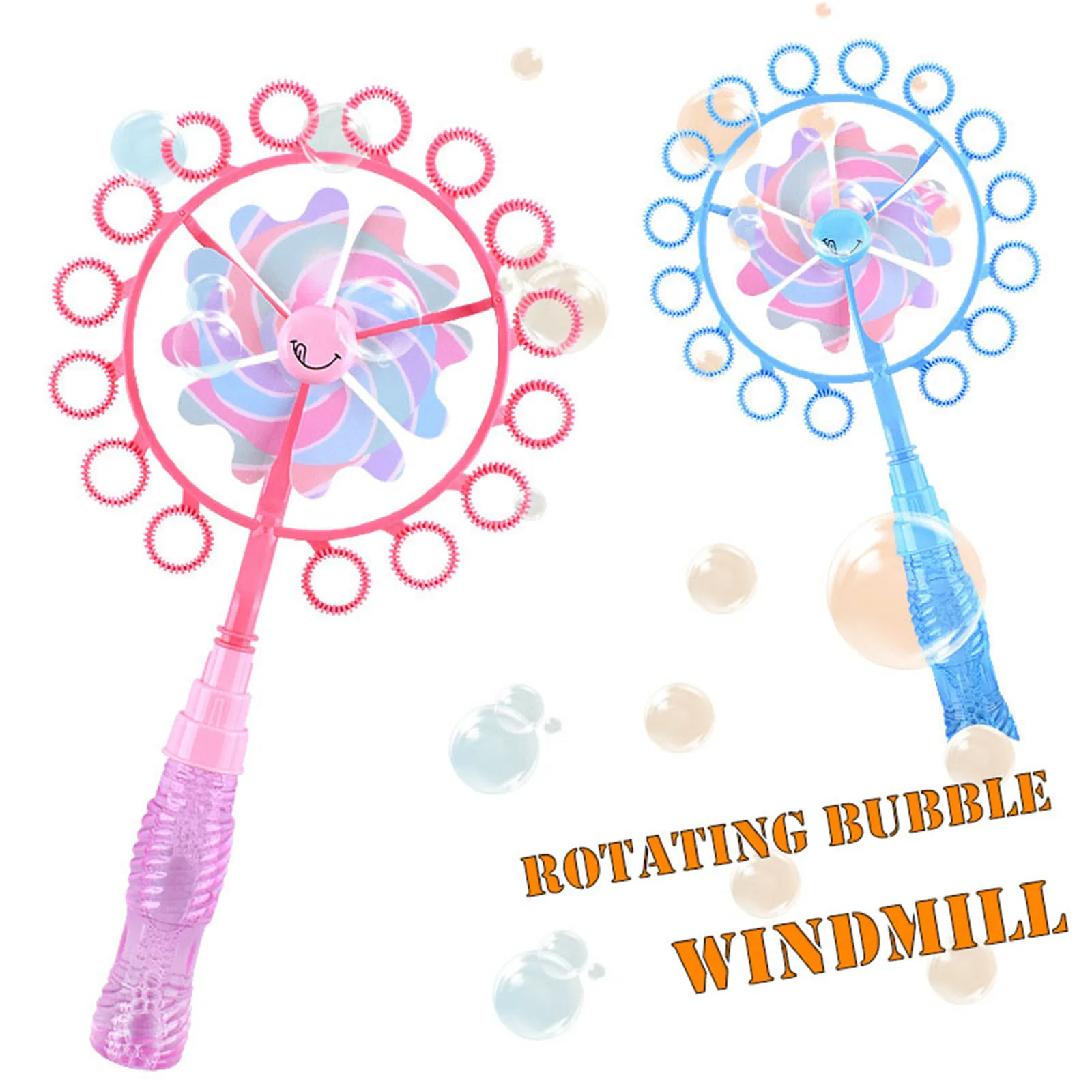 

50ml Windmill Bubble Blower Stick Nice For Outdoor Play & Birthday Party & Games Soap Bubble Pomperos Outdoor Toy For Children