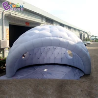 exquisite inflatable dome tent with transparent windows inflated marquee shelter for trade show
