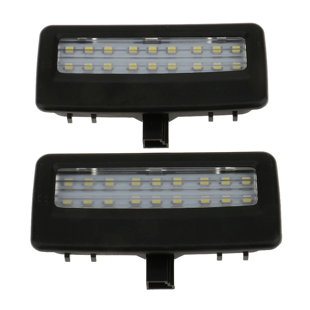 2 шт. белые лампы для зеркала под раковину с 18 светодиодами BMW