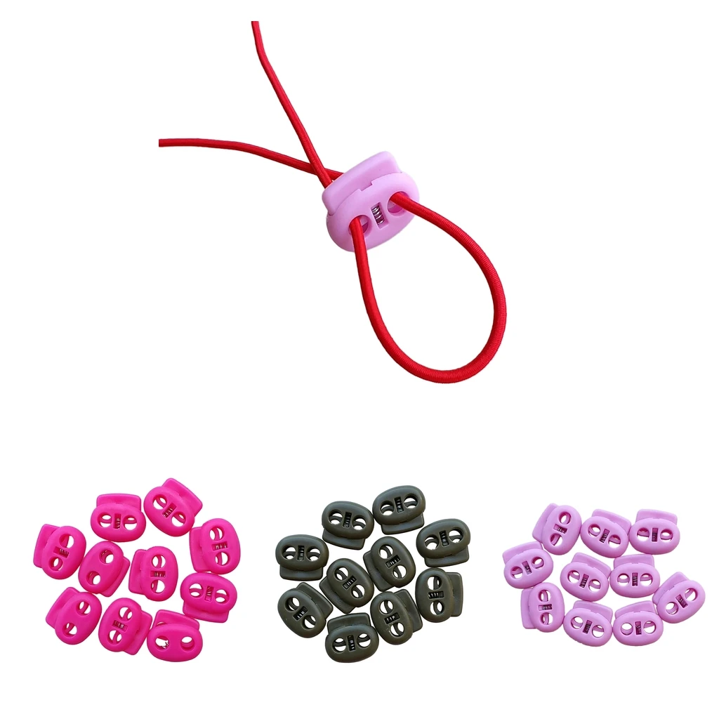 10 шт. двойное отверстие пластиковые противоударные круглые шариковые