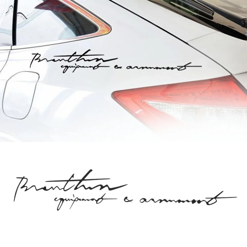 Авто Наклейка автомобиля Новое поступление личности с надписями на английском