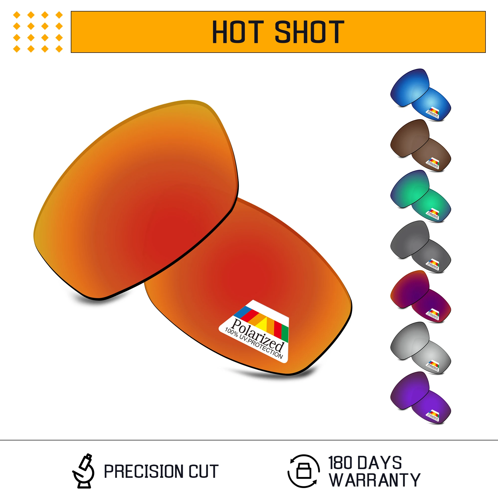 Bwake поляризованные Сменные линзы для Arnette Hot Shot AN4182, оправа для солнцезащитных очков, несколько вариантов фото