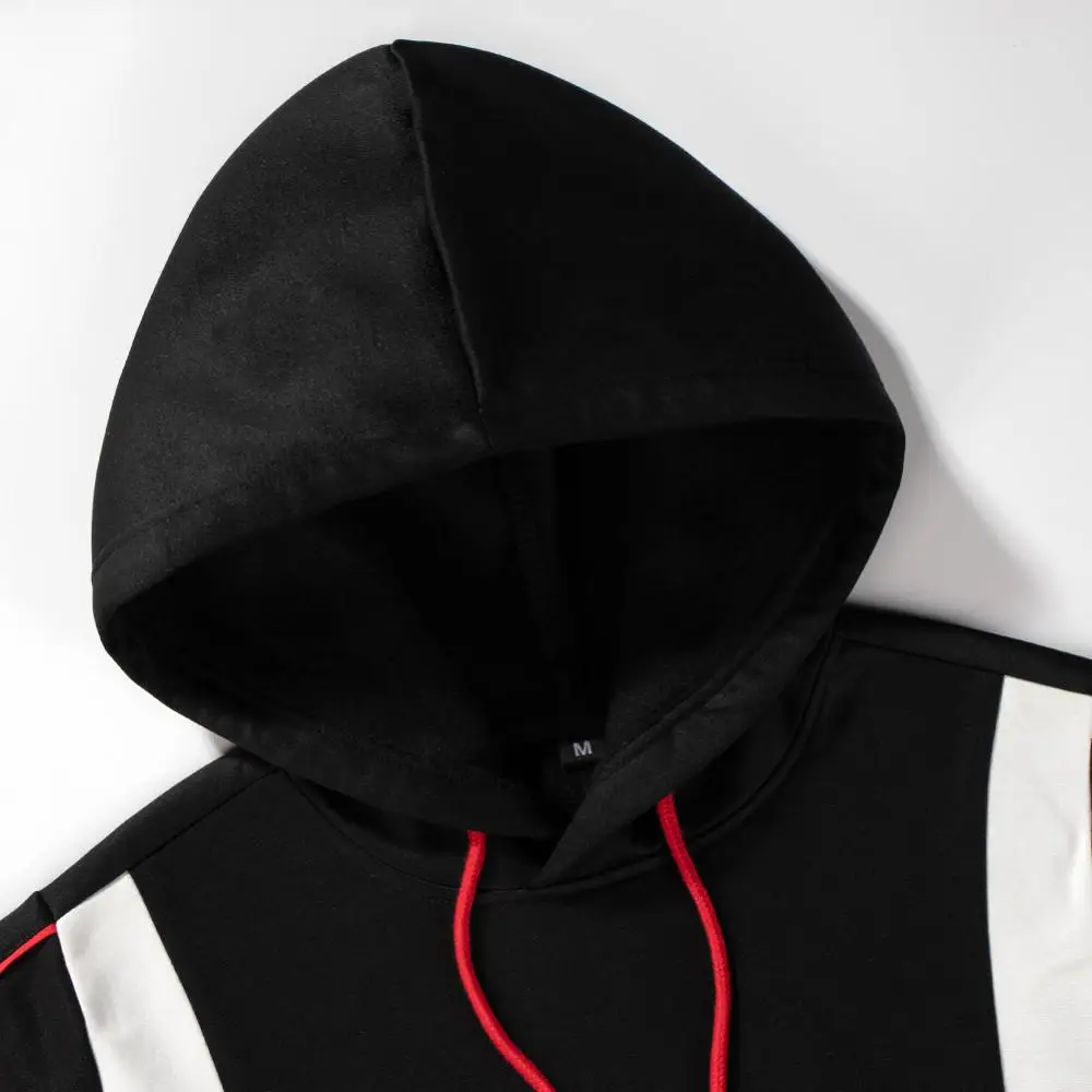 

Men's Tracksuit Autumn Winter Set Brand Sportswear Hoodies Two piece Set Casual men clothing Sweatshirt+Pants Fleece Sweatsuits