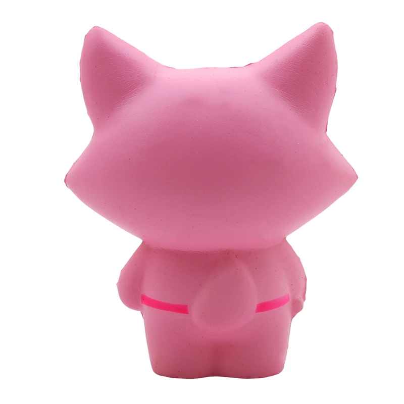 Животные Jumbo 14 см Kawaii Ninja Squishy панда Медведь Лиса хлеб мягкие медленно