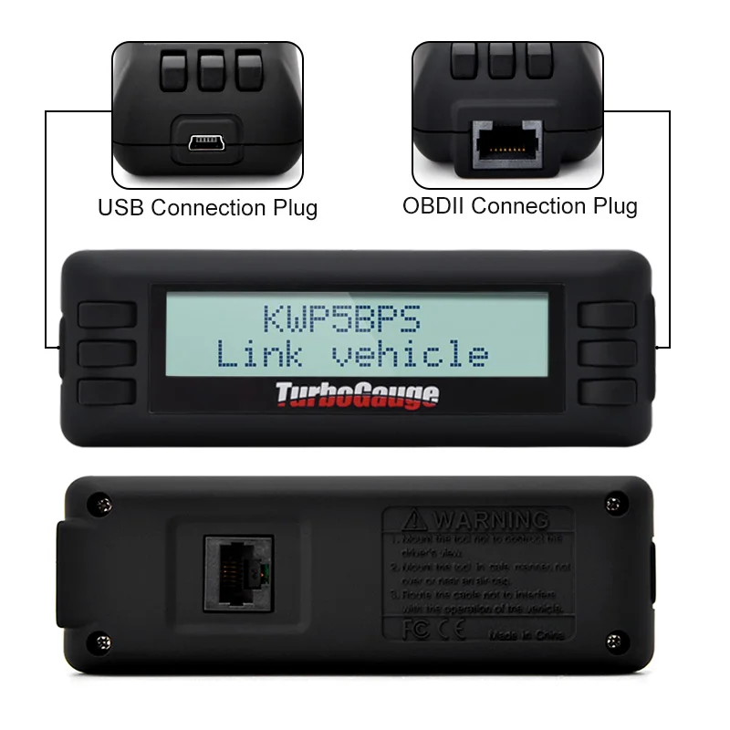 Turbogauge IV сверхкомпактный 4 в 1 автомобильный компьютер OBDII/EOBD Автомобильный