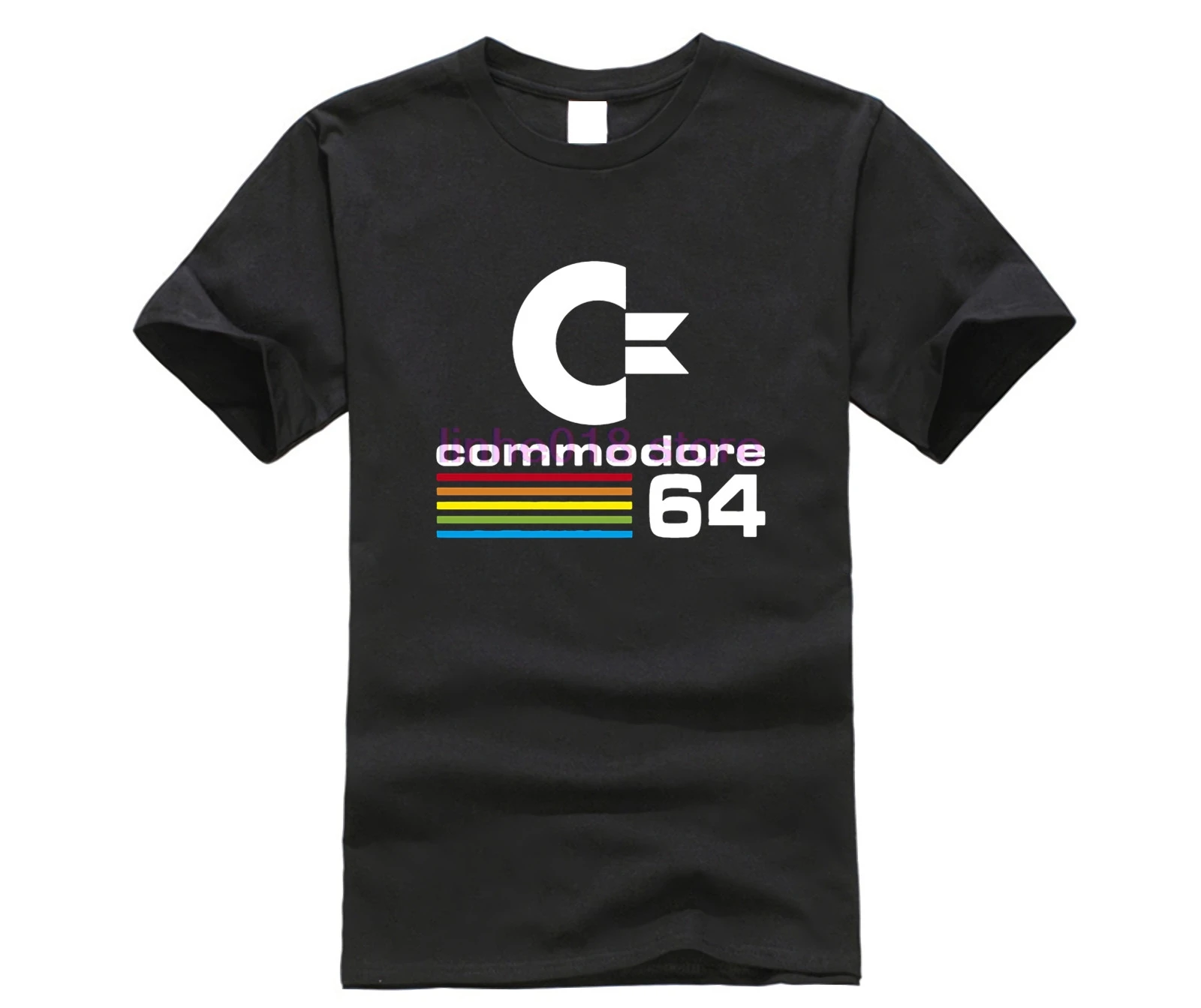 Commodore 64 футболки на заказ с коротким рукавом мужская рубашка в стиле хип хоп