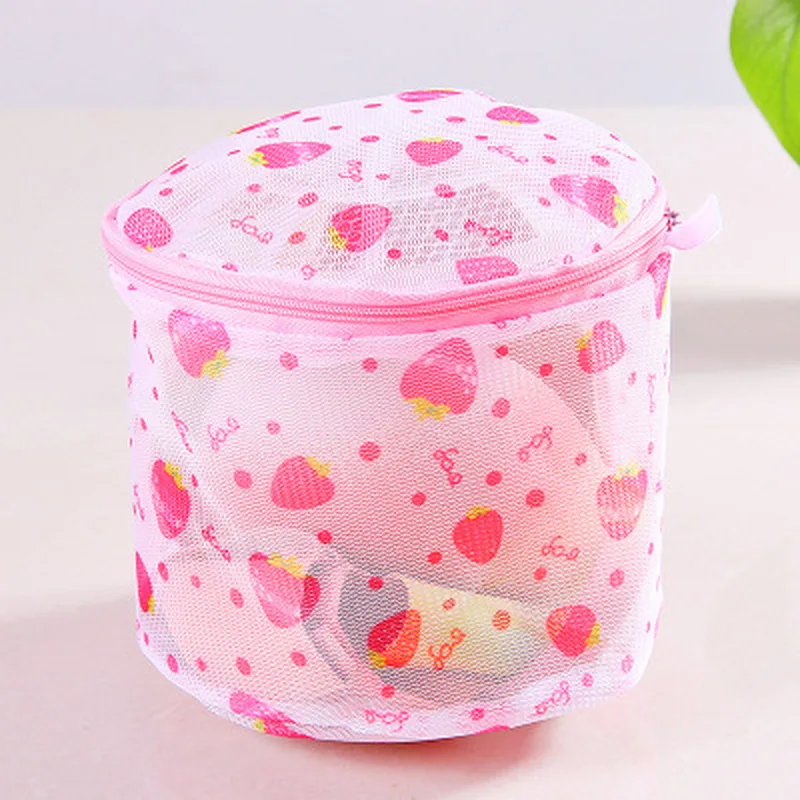 Цветочные мешки для стирки одежды сетчатый мешок бюстгальтеров на молнии