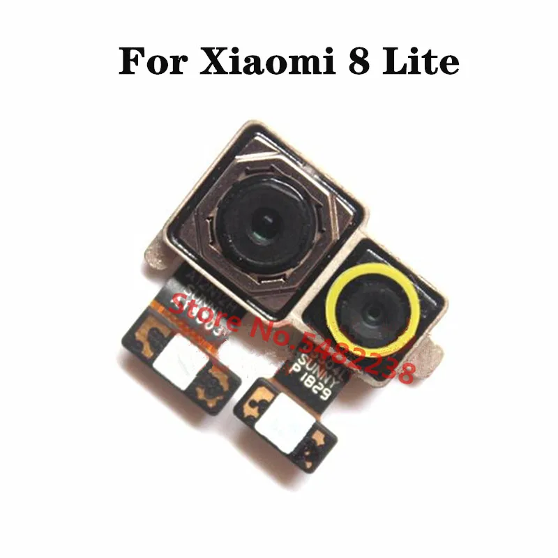 

Original Back Main Camera Flex Cable For Xiaomi 8 Lite Mi8lite Rear Front Camera module connector Testing work Replacement parts