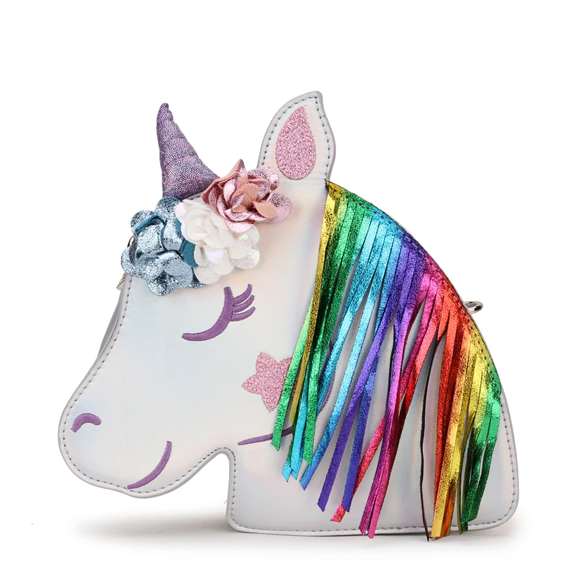 Модная женская сумка через плечо из искусственной кожи с цветами и кисточкой