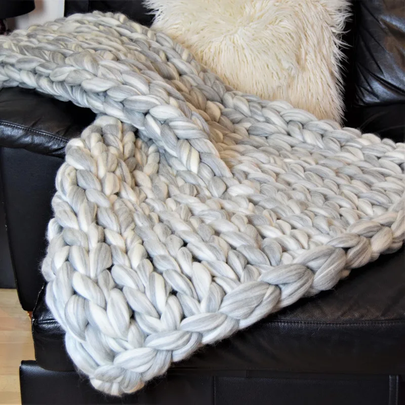 100% шерсть 100 г радужной окрашенной сегментной пряжи 5 нитей шерсти ручной работы