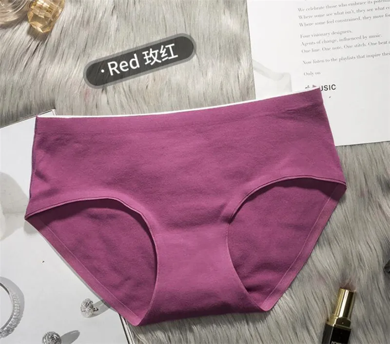 M-xxl женские сексуальные трусики модные удобные бесшовные трусы женские и женские пикантное хлопковое нижнее белье Большие размеры