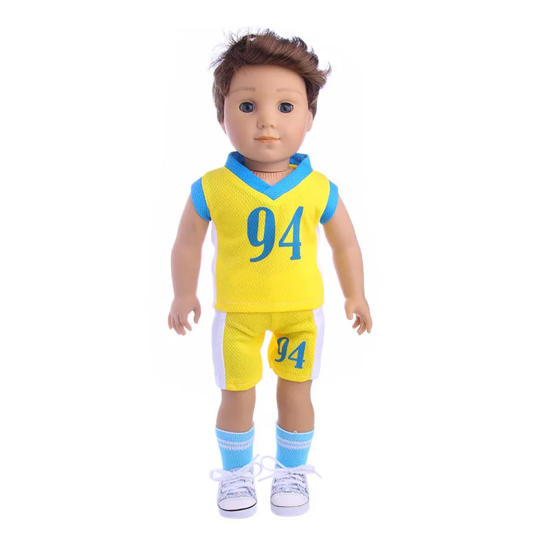 Аксессуары для американской куклы 1 шт./костюм = одежда + нижнее белье очки обувь