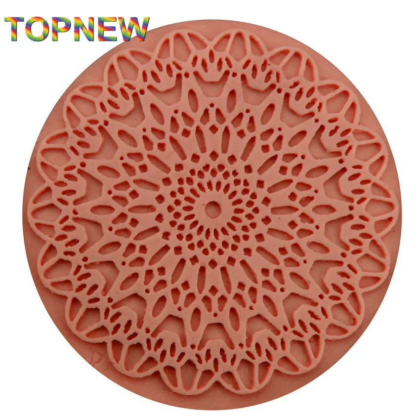 Силиконовая модель торта с кружевом помадка резак для печенья украшение