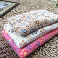 coral fleece soft pet blanket dog blankets cat mat dog bed mat kennel cushion sleeping bed cover mat for small medium dog rabbit