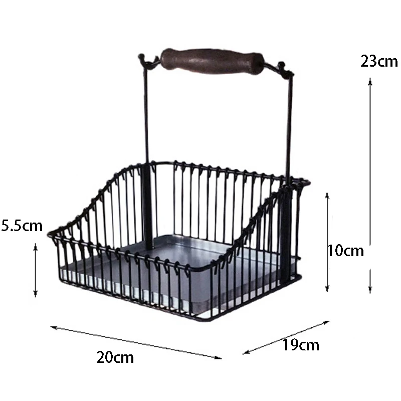 Steel Storage Bin Under Shelf Wire Rack Cabinet Basket Kitchen Organizer Cupboard Home Supplies Finishing | Дом и сад